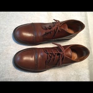 Franco Sarto lace up booties
